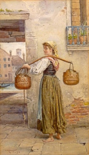 An Oriental woman